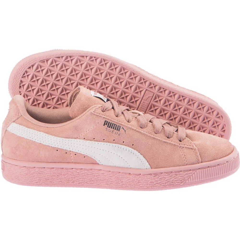 Pink Suede Leather Puma Sneakers US Women’s 7